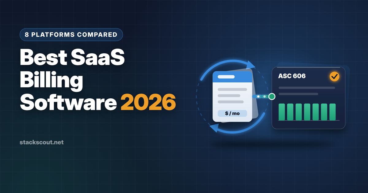 Best subscription billing software for SaaS in 2026: Chargebee, Stripe Billing, Maxio, Recurly and others compared on fees and ASC 606