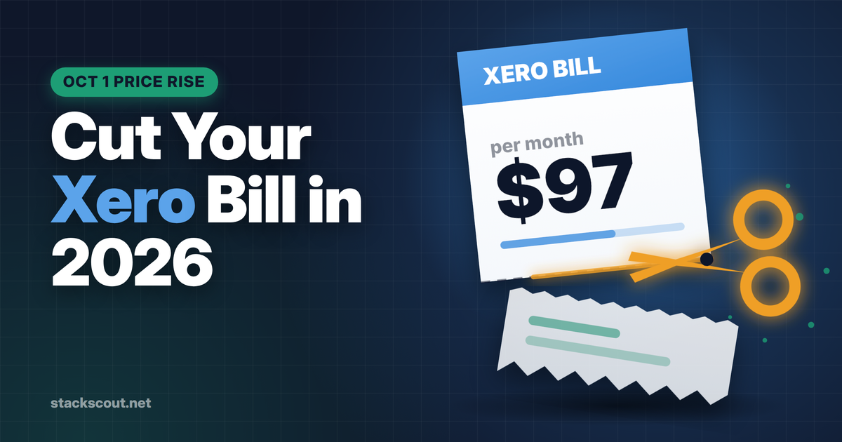 Xero Pricing 2026: seven ways to cut your Xero bill after the October 1 increase, StackScout